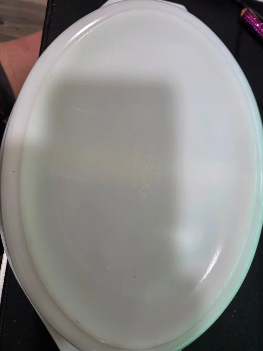 Vintage Pyrex Royal Wheat 1.5 Qt Divided Casserole Dish #963 1960